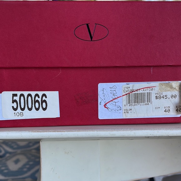 Authentic, Valentino Rockstud green shoes - Picture 5 of 8